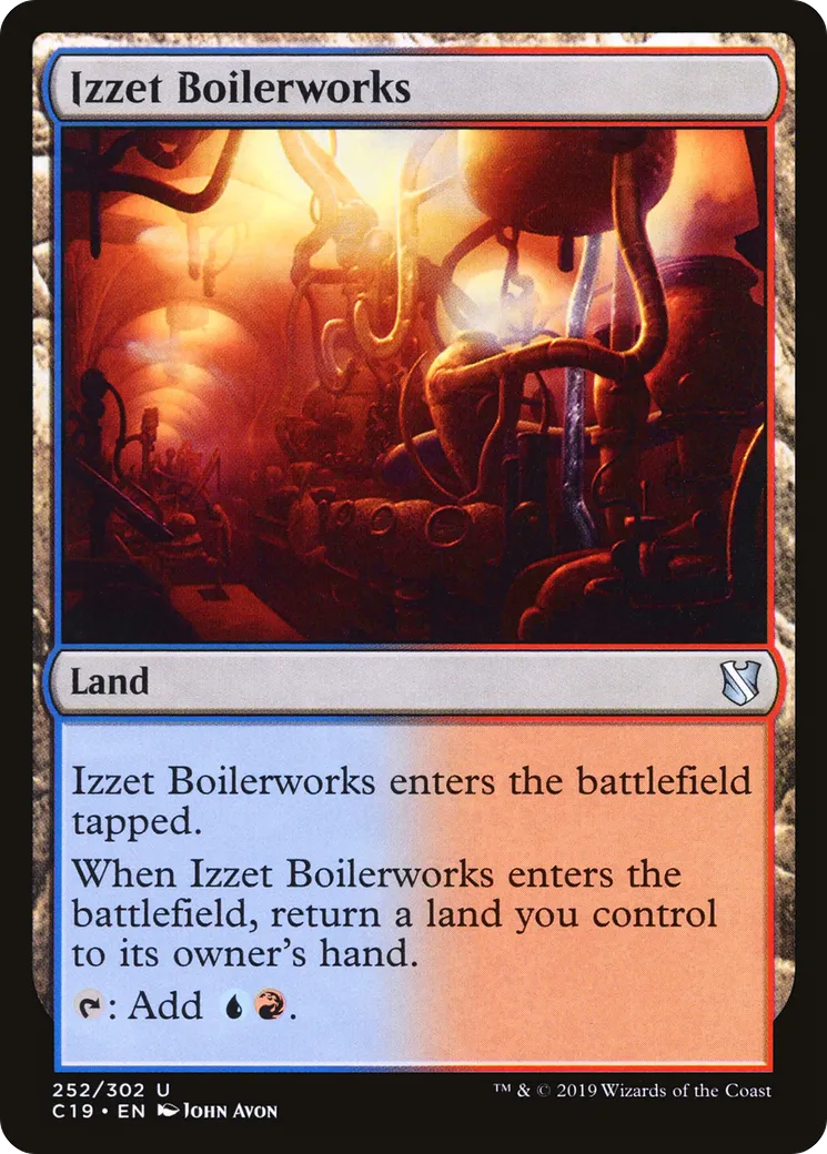 Izzet Boilerworks — Commander 2019 — Magic: The Gathering