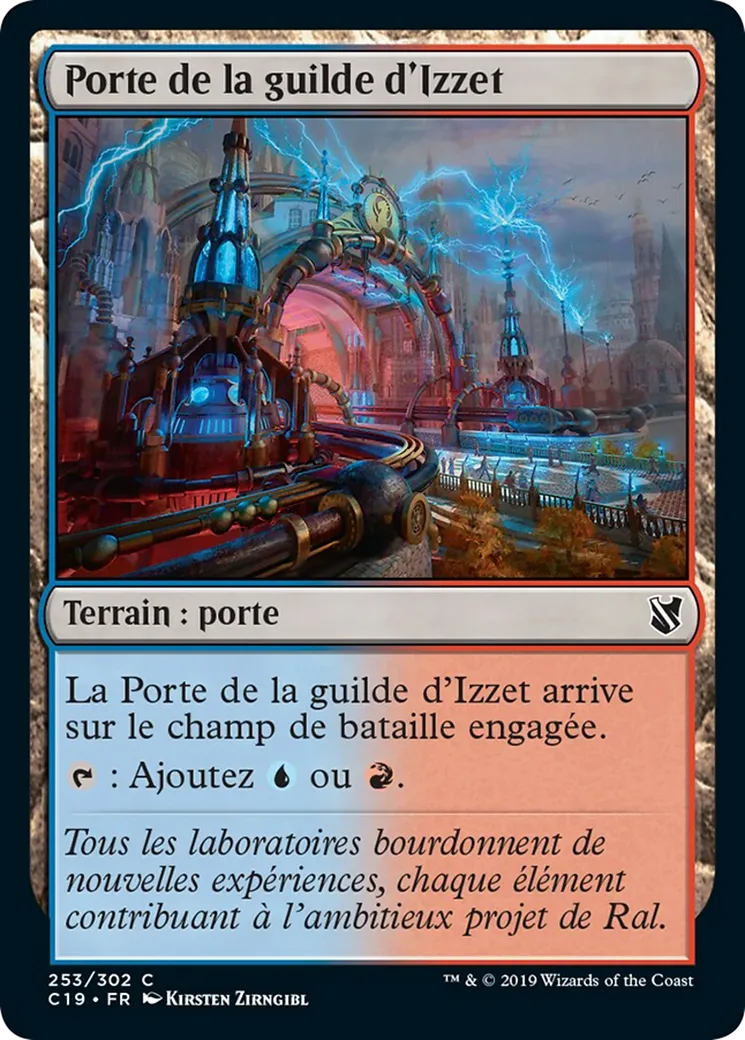 Porte de la guilde d'Izzet — Commander 2019 — Magic: The Gathering