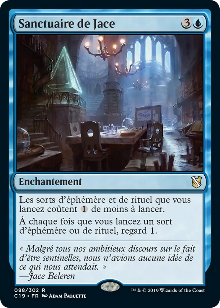 Sanctuaire de Jace — Commander 2019 — Magic: The Gathering
