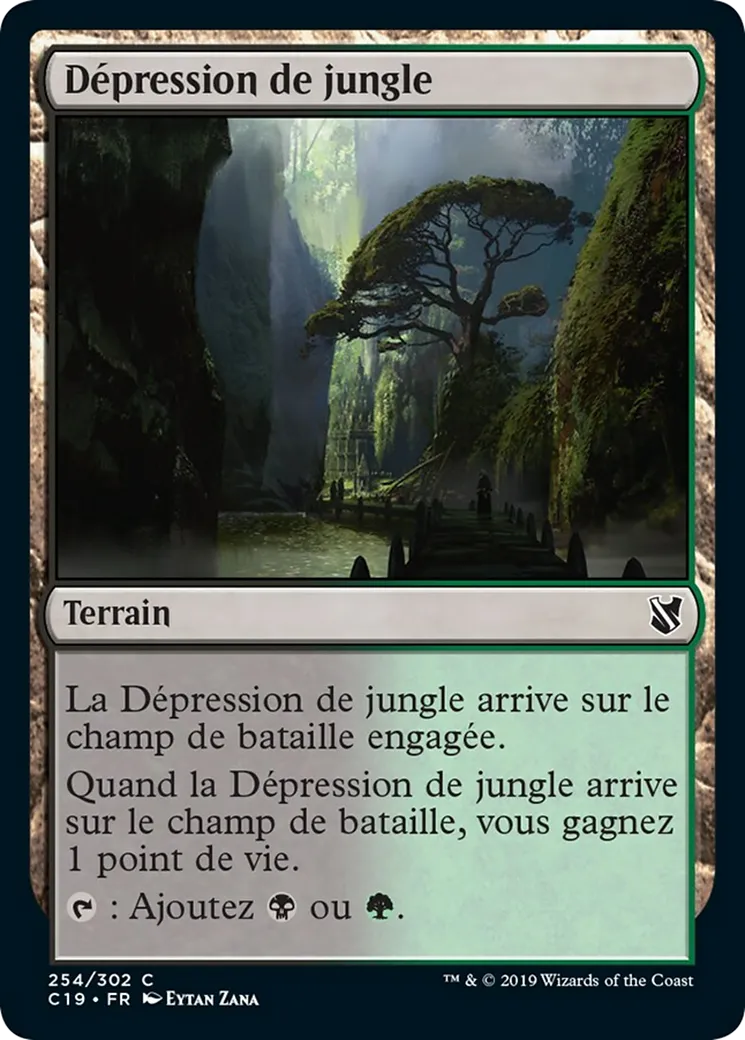 Dépression de jungle — Commander 2019 — Magic: The Gathering
