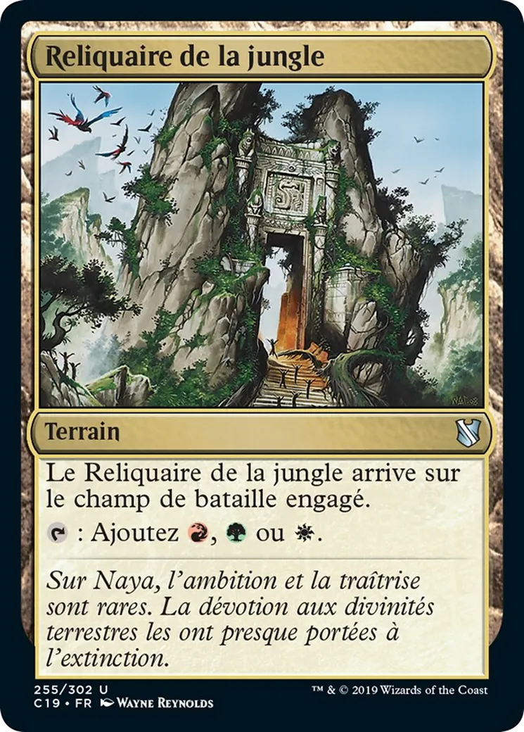 Reliquaire de la jungle — Commander 2019 — Magic: The Gathering