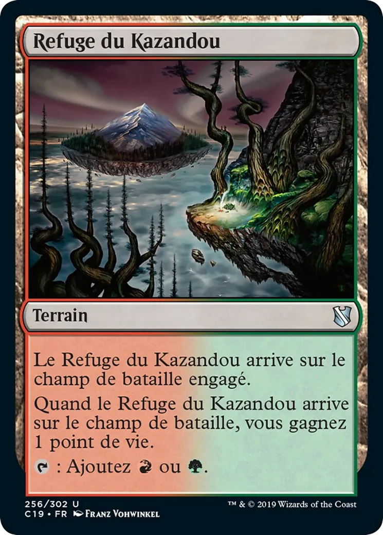 Refuge du Kazandou — Commander 2019 — Magic: The Gathering