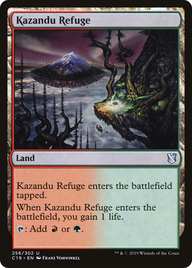 Kazandu Refuge — Commander 2019 — Magic: The Gathering