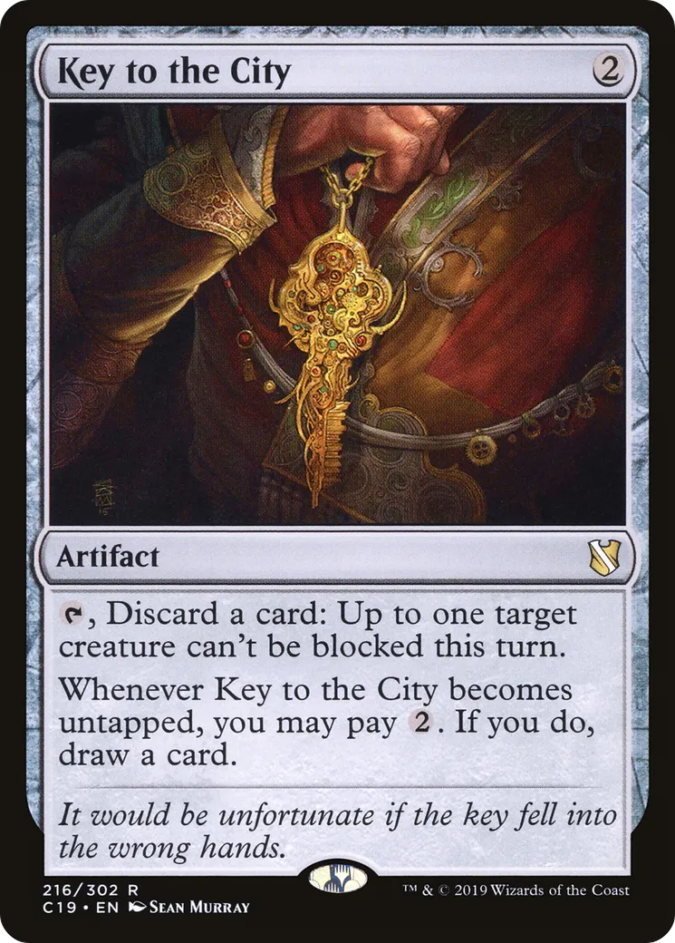 Clé de la ville — Commander 2019 — Magic: The Gathering