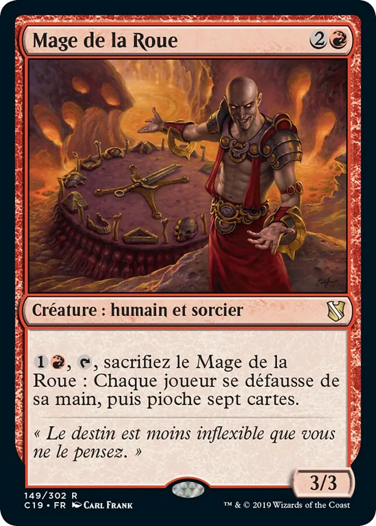 Mage de la Roue — Commander 2019 — Magic: The Gathering