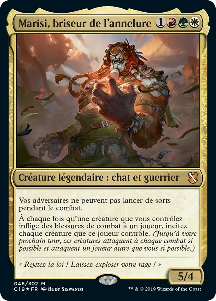 Marisi, briseur de l'annelure — Commander 2019 — Magic: The Gathering