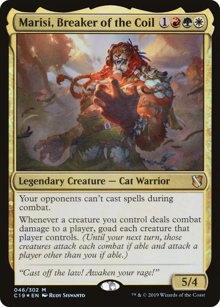 Marisi, Breaker of the Coil — Commander 2019 — Magic: The Gathering