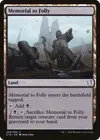 Product image for Memorial to Folly