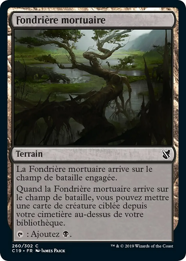 Fondrière mortuaire — Commander 2019 — Magic: The Gathering