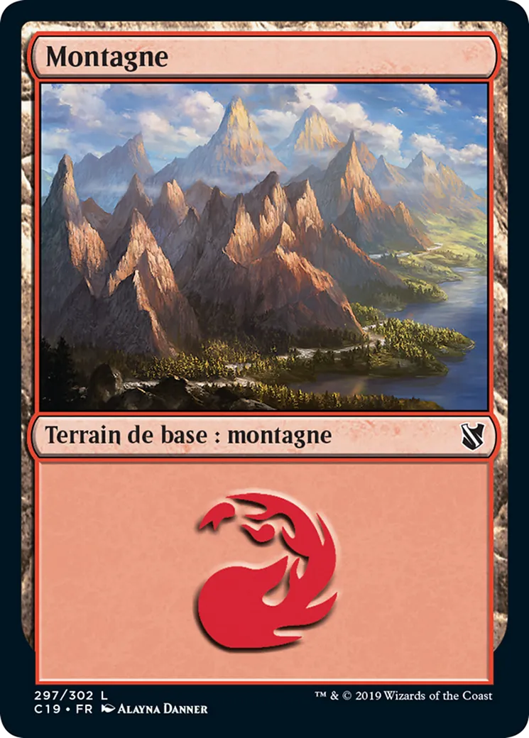 Montagne — Commander 2019 — Magic: The Gathering