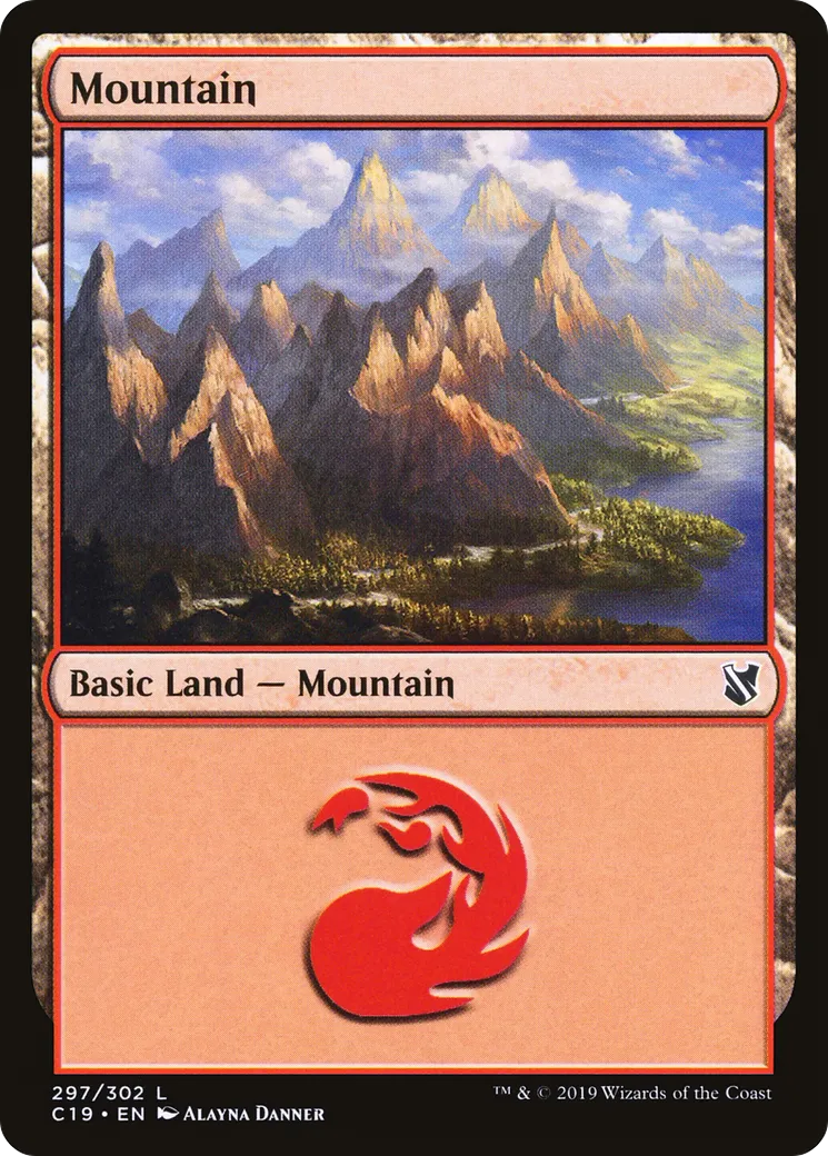 Mountain — Commander 2019 — Magic: The Gathering