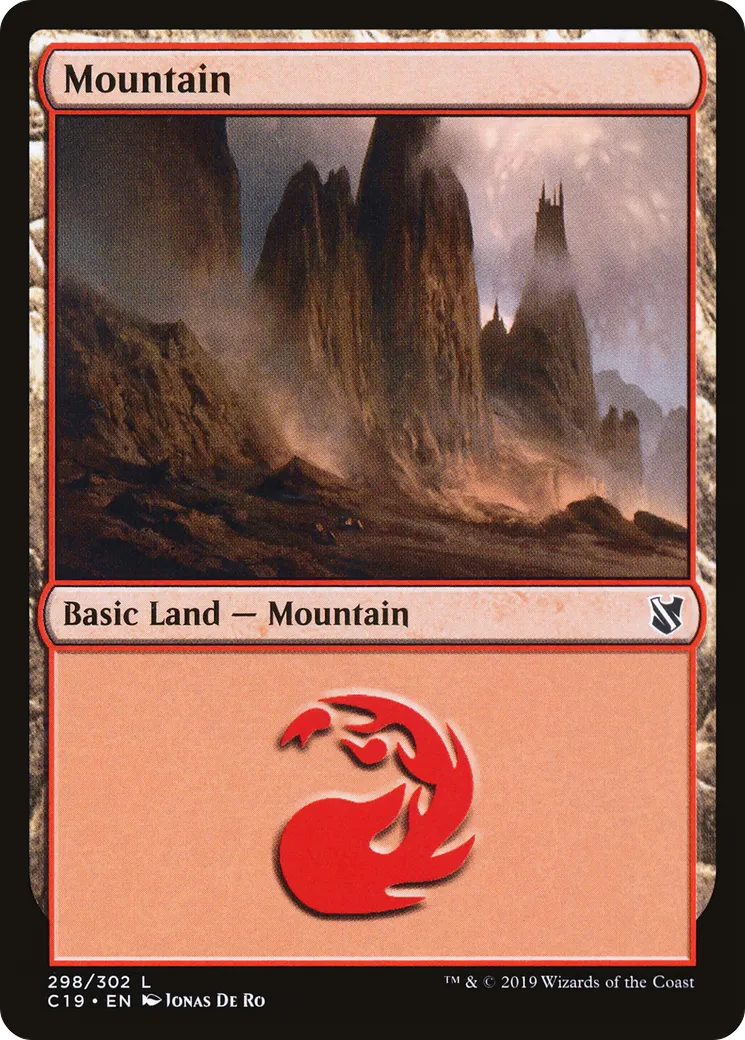 Montagne — Commander 2019 — Magic: The Gathering