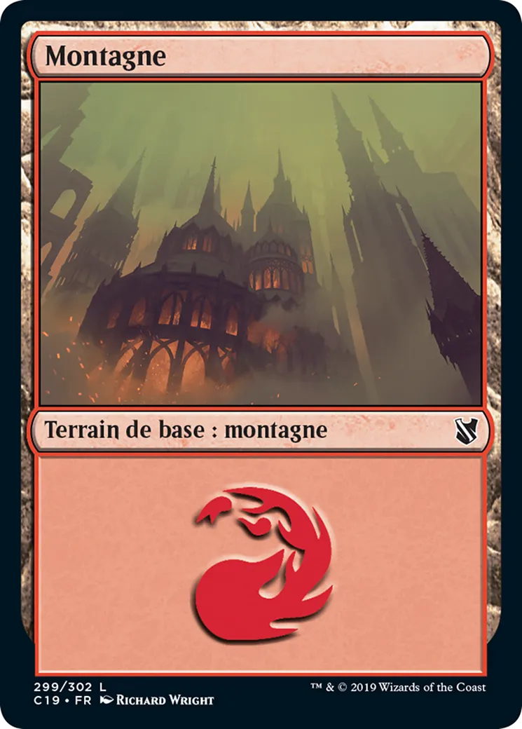Montagne — Commander 2019 — Magic: The Gathering