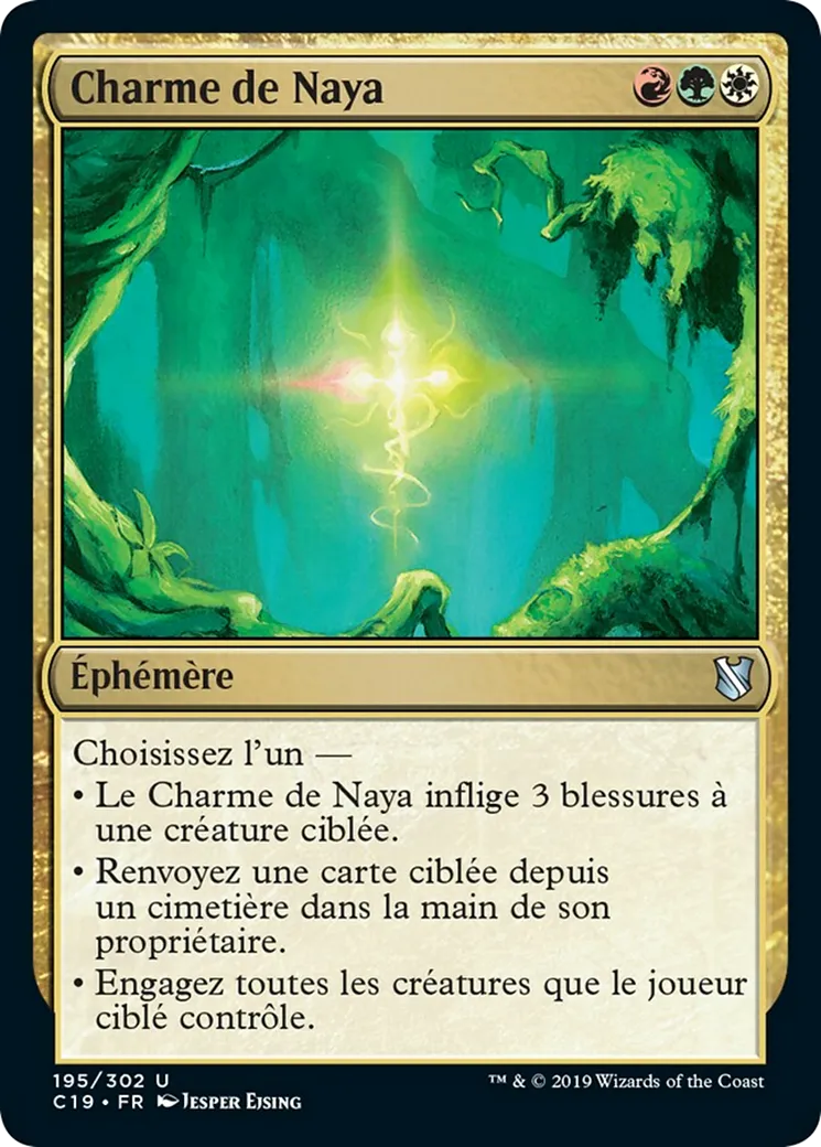 Charme de Naya — Commander 2019 — Magic: The Gathering