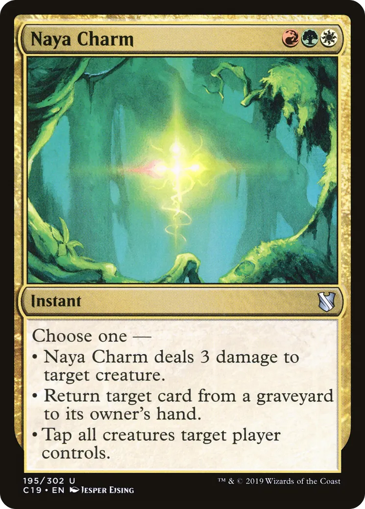 Naya Charm — Commander 2019 — Magic: The Gathering