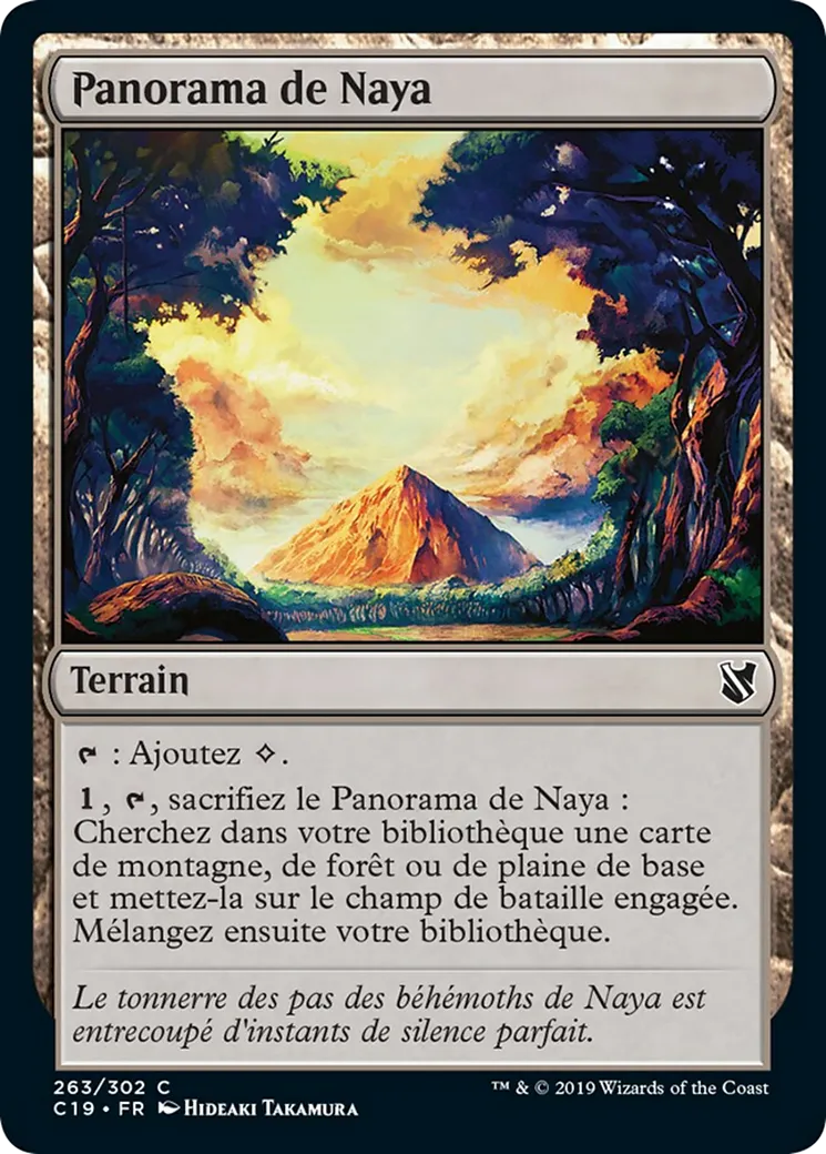 Panorama de Naya from Commander 2019 - Magic: The Gathering