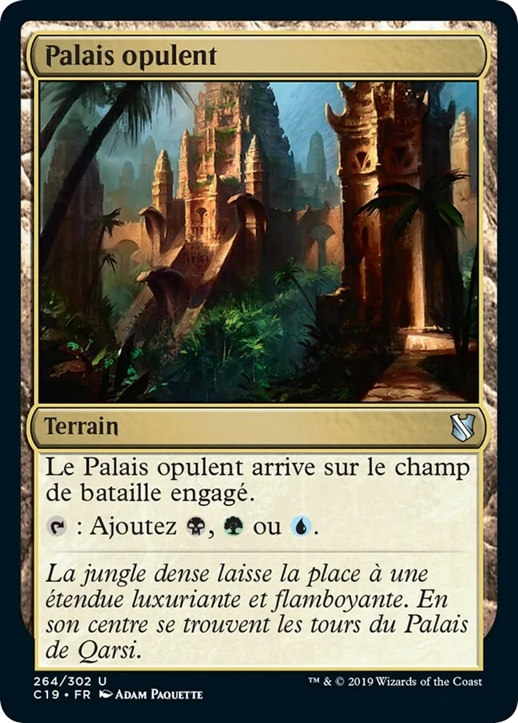 Palais opulent — Commander 2019 — Magic: The Gathering