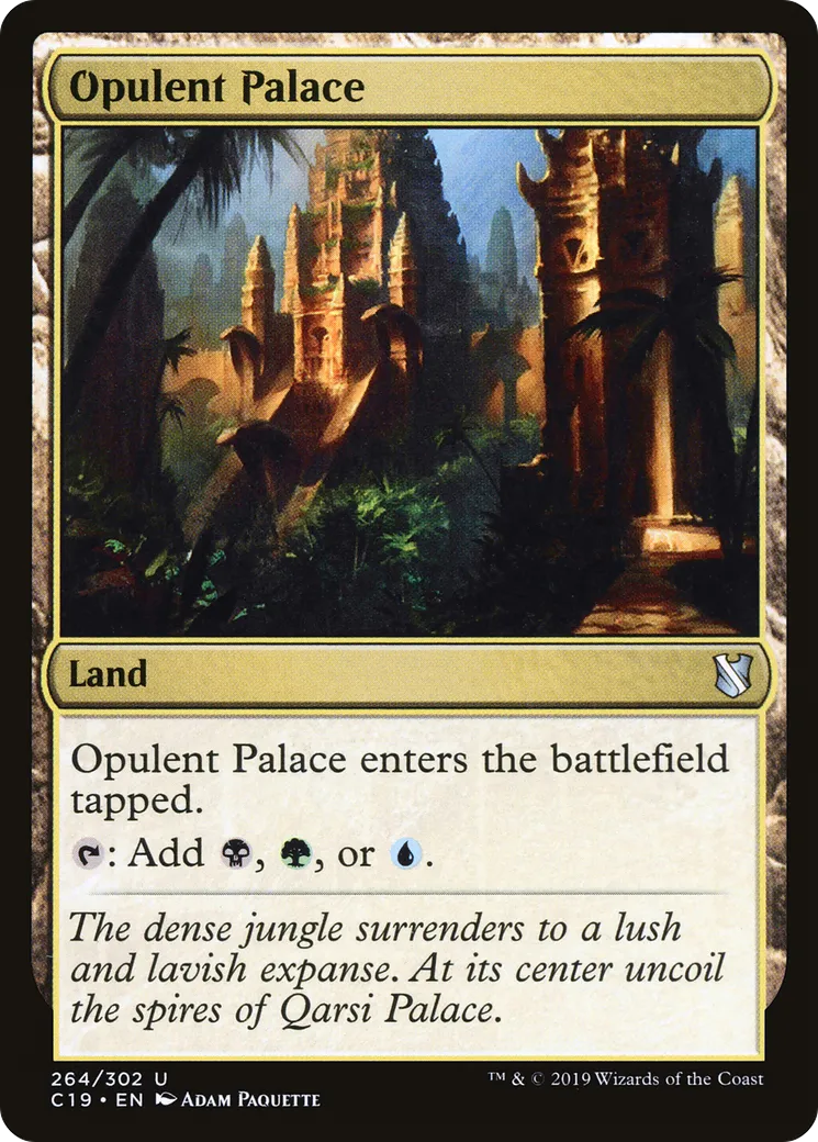 Palais opulent — Commander 2019 — Magic: The Gathering