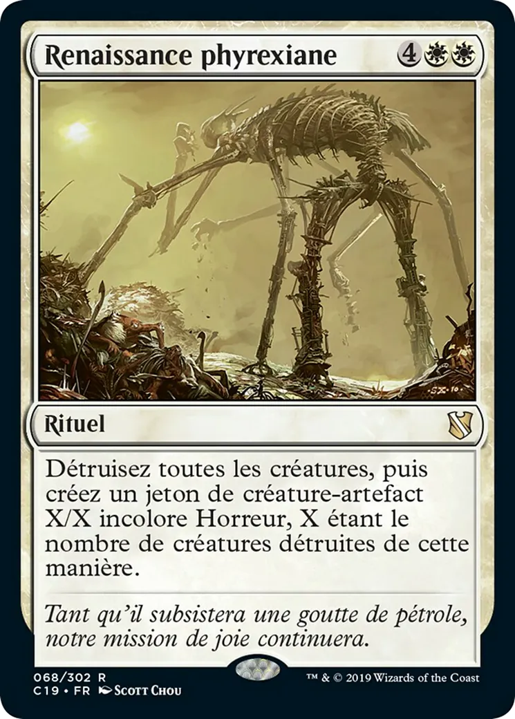 Renaissance phyrexiane — Commander 2019 — Magic: The Gathering