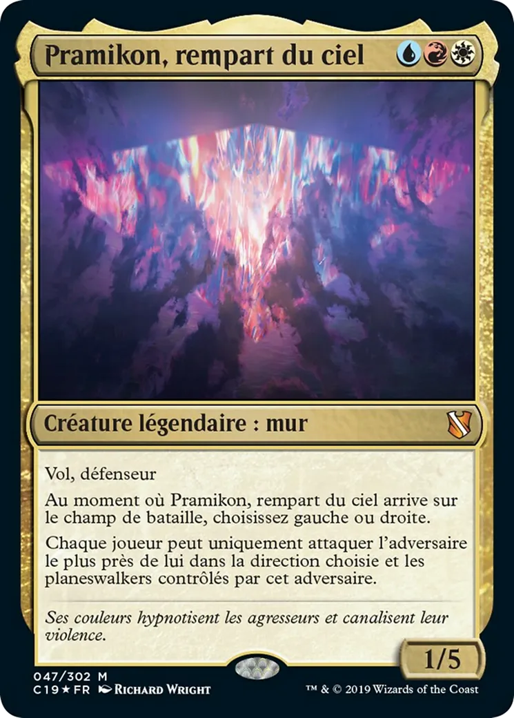 Pramikon, rempart du ciel — Commander 2019 — Magic: The Gathering