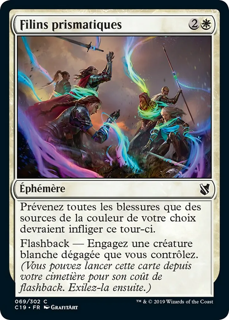 Filins prismatiques — Commander 2019 — Magic: The Gathering