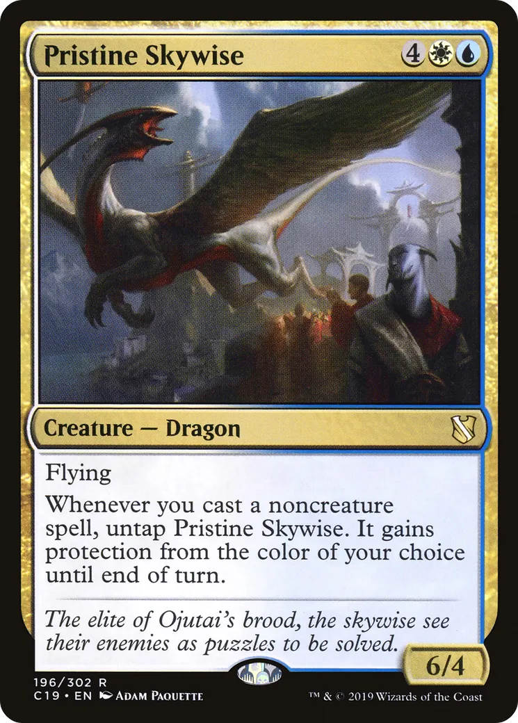 Sage céleste immaculée — Commander 2019 — Magic: The Gathering