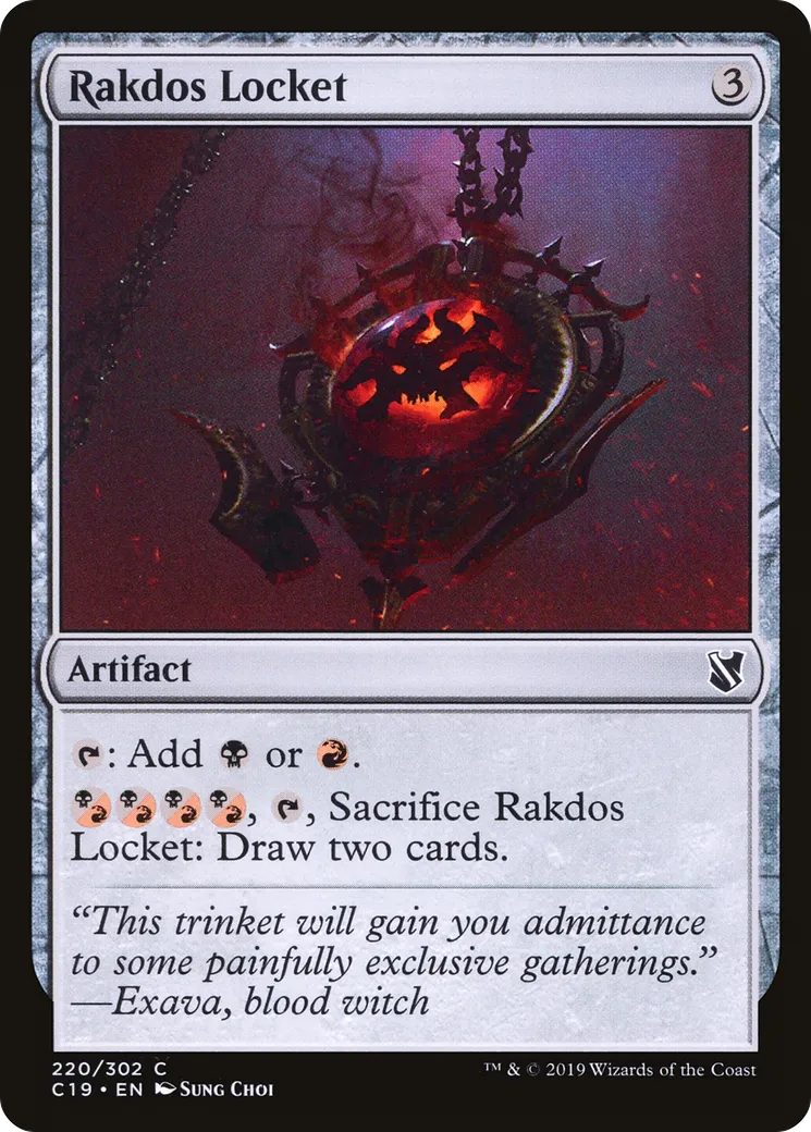 Médaillon de Rakdos — Commander 2019 — Magic: The Gathering
