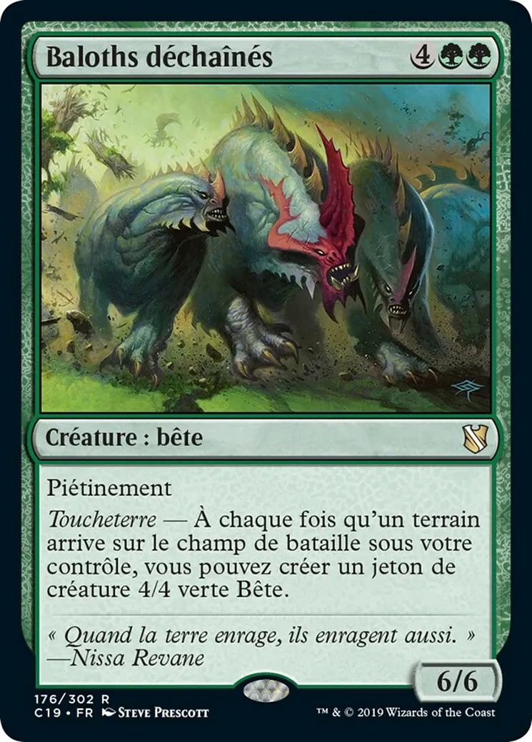 Baloths déchaînés — Commander 2019 — Magic: The Gathering