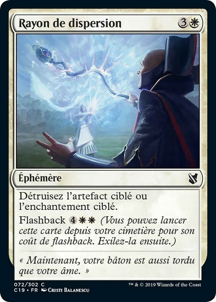 Rayon de dispersion — Commander 2019 — Magic: The Gathering