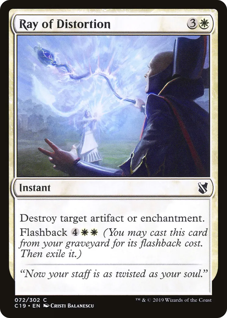 Ray of Distortion — Commander 2019 — Magic: The Gathering