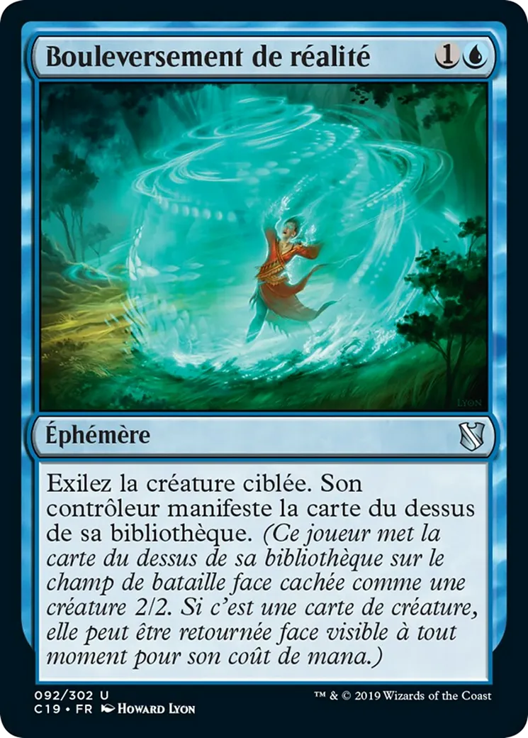 Bouleversement de réalité from Commander 2019 - Magic: The Gathering