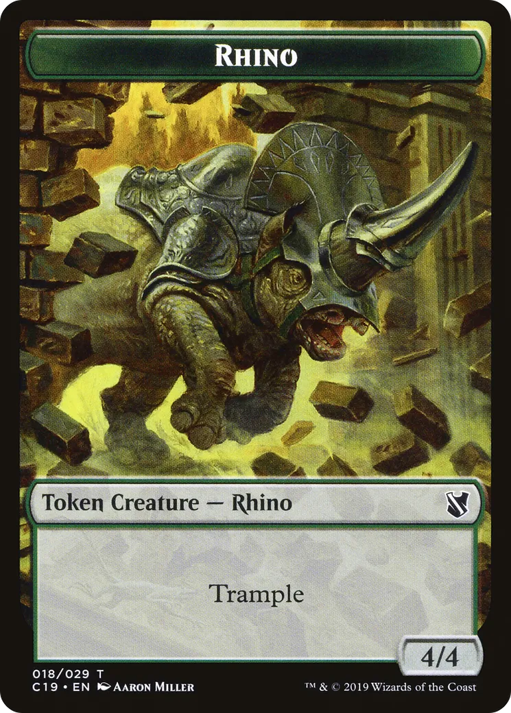 Rhino — Commander 2019 — Magic: The Gathering