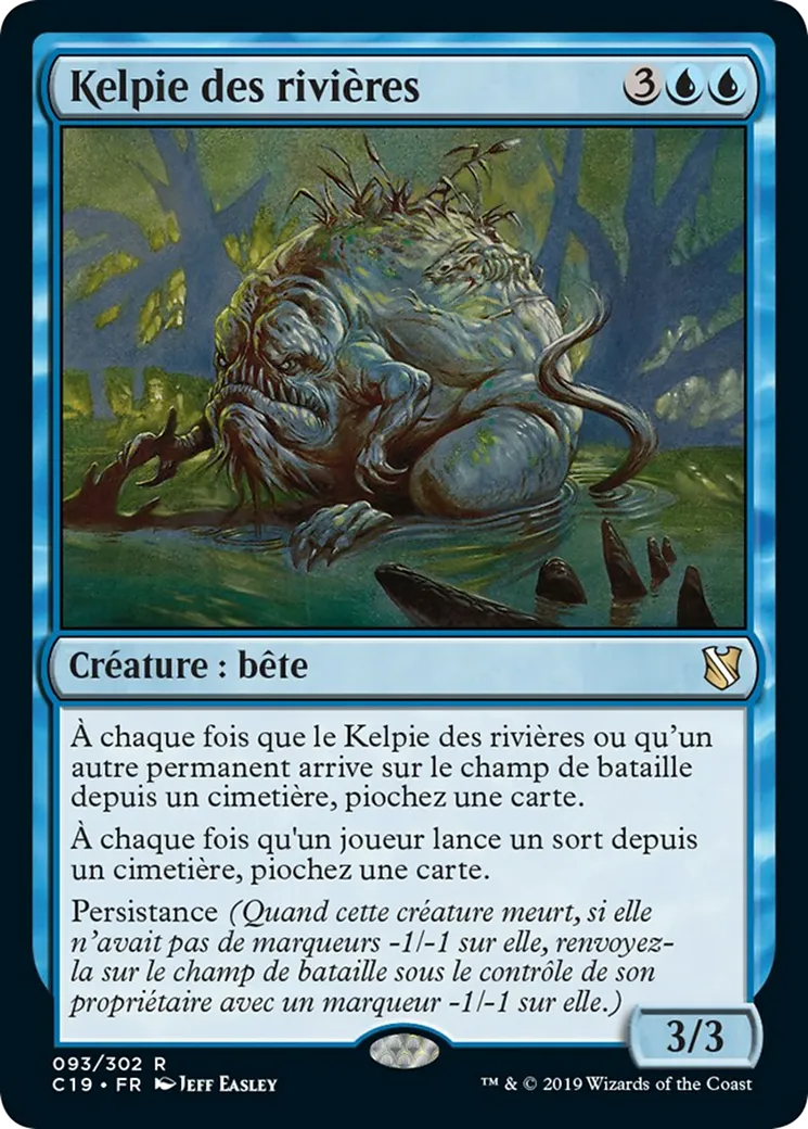 Kelpie des rivières — Commander 2019 — Magic: The Gathering