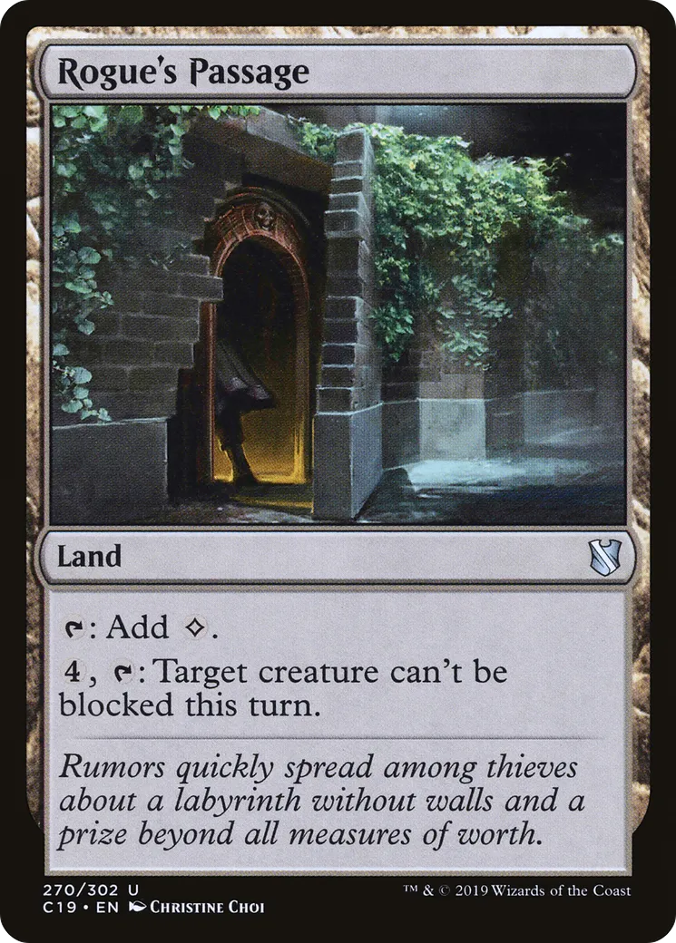 Rogue's Passage — Commander 2019 — Magic: The Gathering