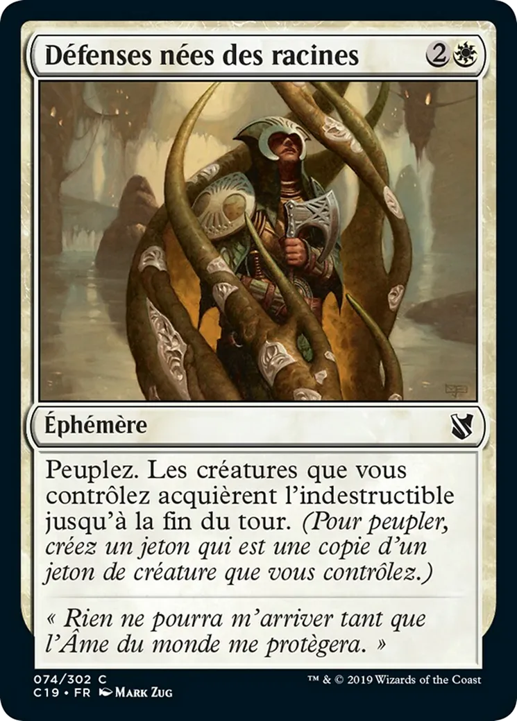 Défenses nées des racines — Commander 2019 — Magic: The Gathering