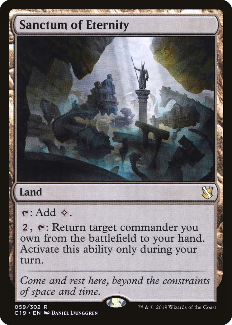 Sanctum of Eternity — Commander 2019 — Magic: The Gathering
