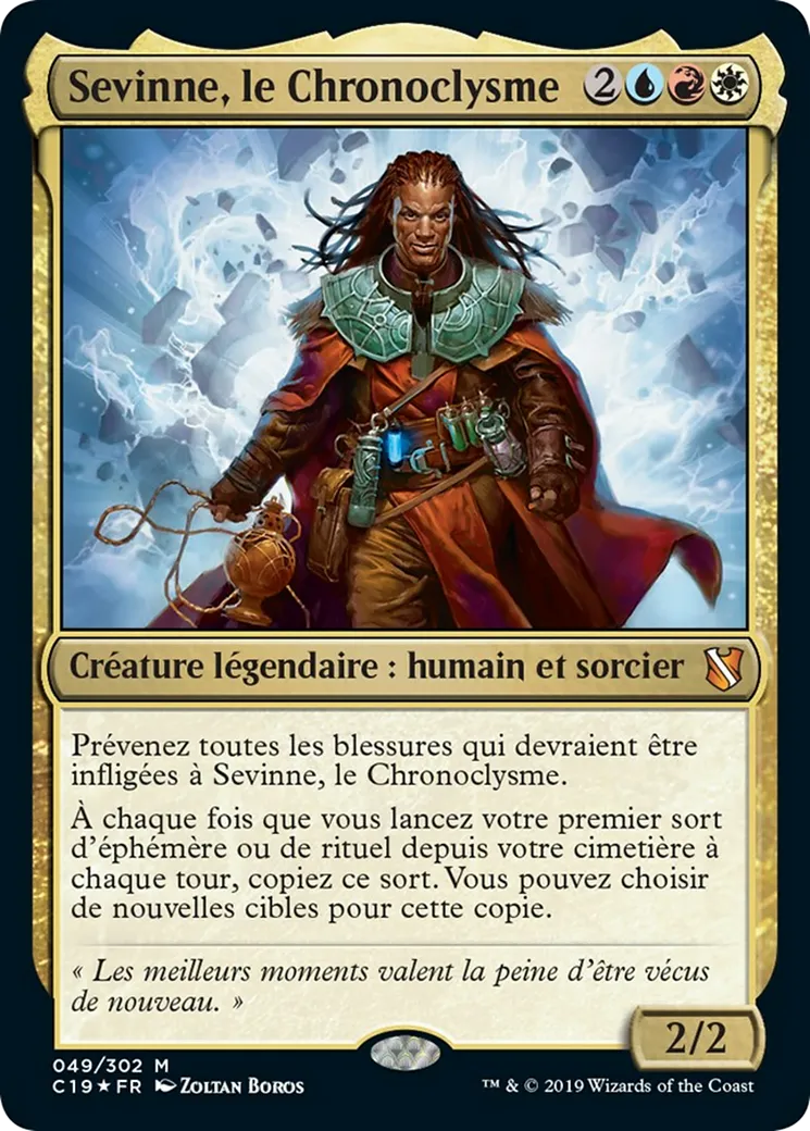 Sevinne, le Chronoclysme — Commander 2019 — Magic: The Gathering