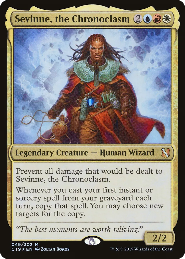 Sevinne, the Chronoclasm — Commander 2019 — Magic: The Gathering