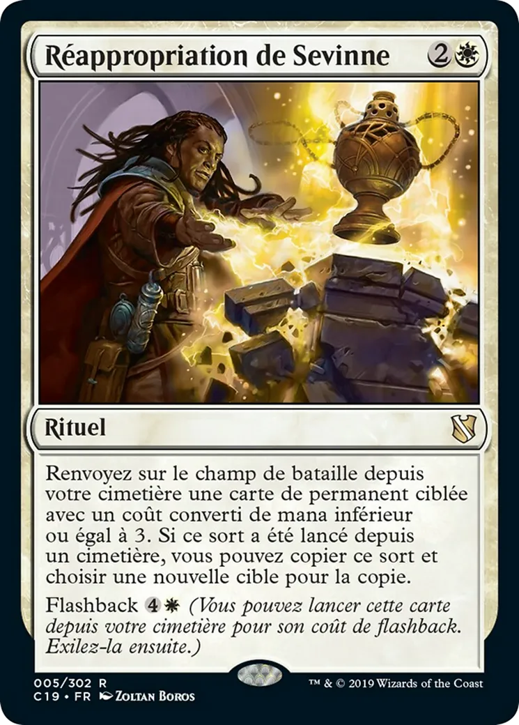 Réappropriation de Sevinne — Commander 2019 — Magic: The Gathering