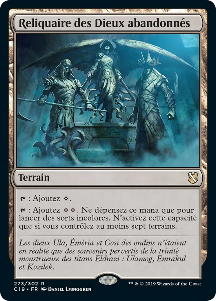 Reliquaire des Dieux abandonnés — Commander 2019 — Magic: The Gathering