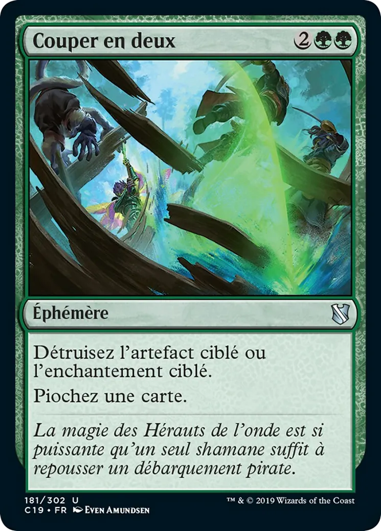 Couper en deux — Commander 2019 — Magic: The Gathering