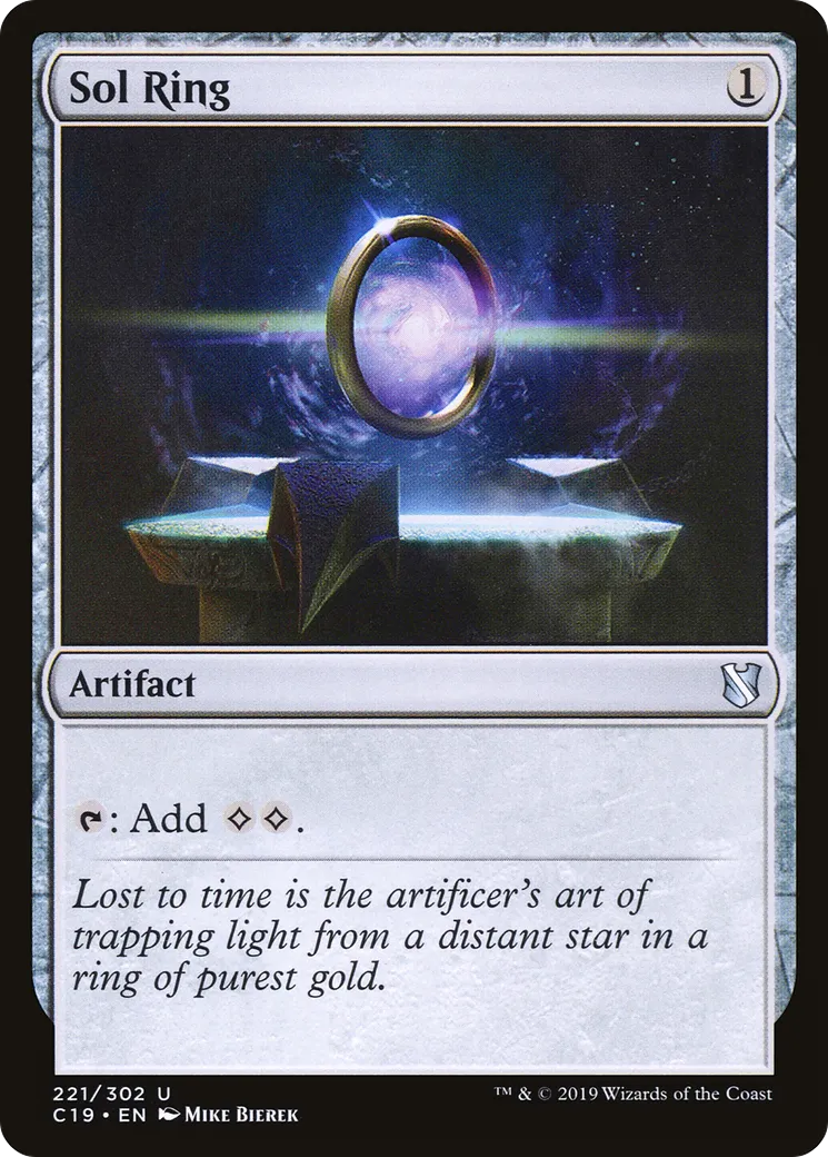 Sol Ring — Commander 2019 — Magic: The Gathering