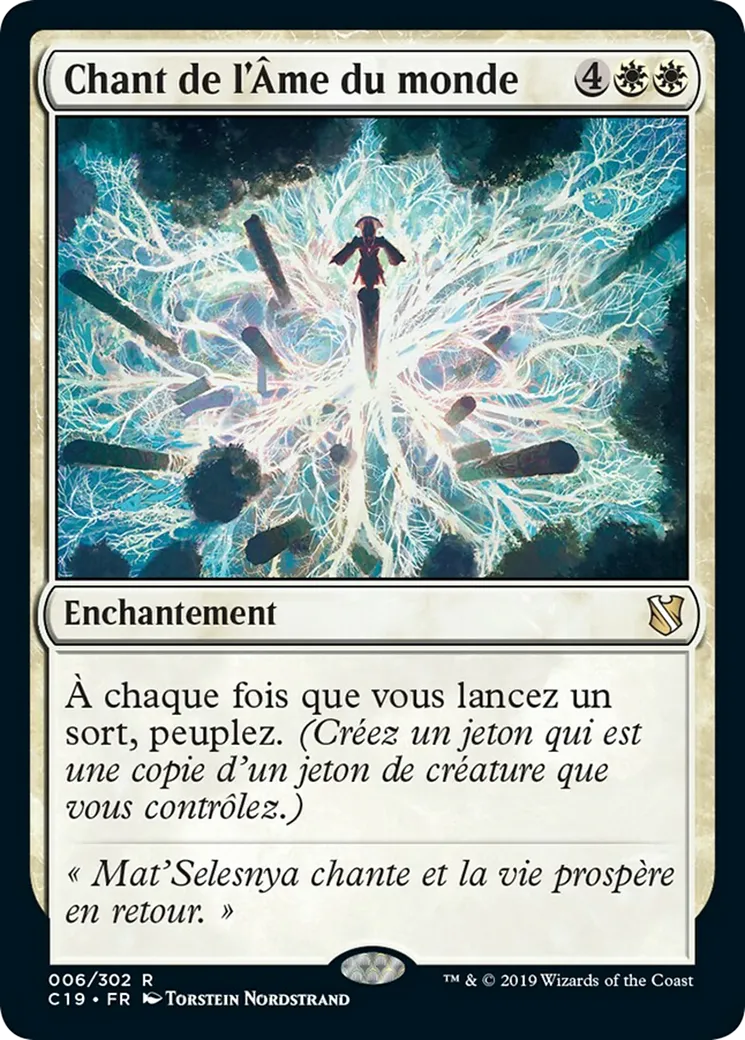 Chant de l'Âme du monde — Commander 2019 — Magic: The Gathering