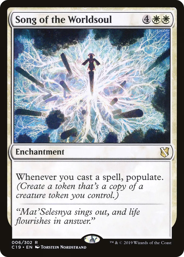 Song of the Worldsoul — Commander 2019 — Magic: The Gathering