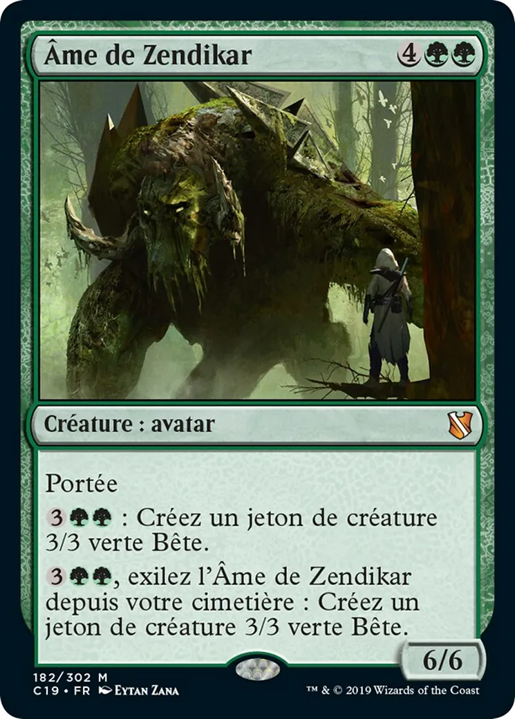 Âme de Zendikar — Commander 2019 — Magic: The Gathering