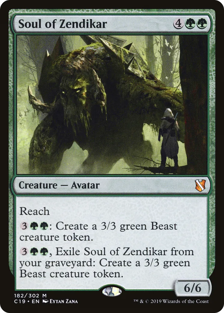 Âme de Zendikar — Commander 2019 — Magic: The Gathering