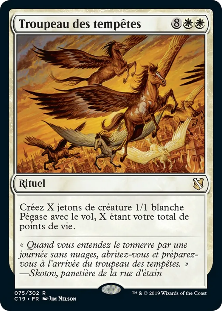 Troupeau des tempêtes — Commander 2019 — Magic: The Gathering