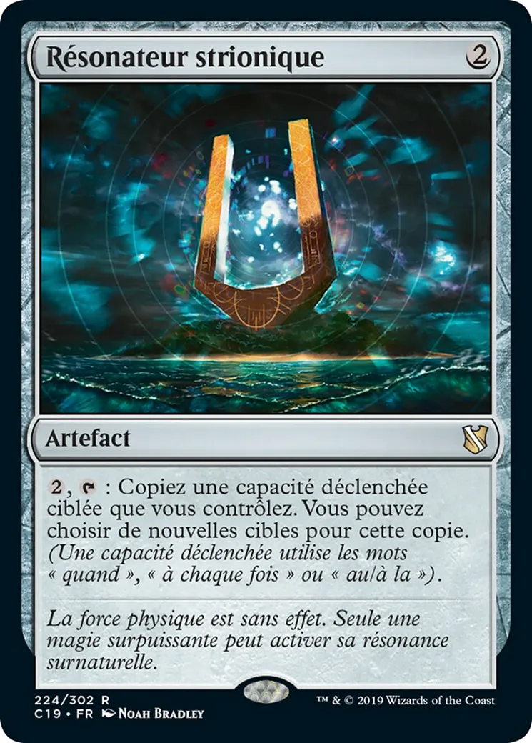 Résonateur strionique — Commander 2019 — Magic: The Gathering