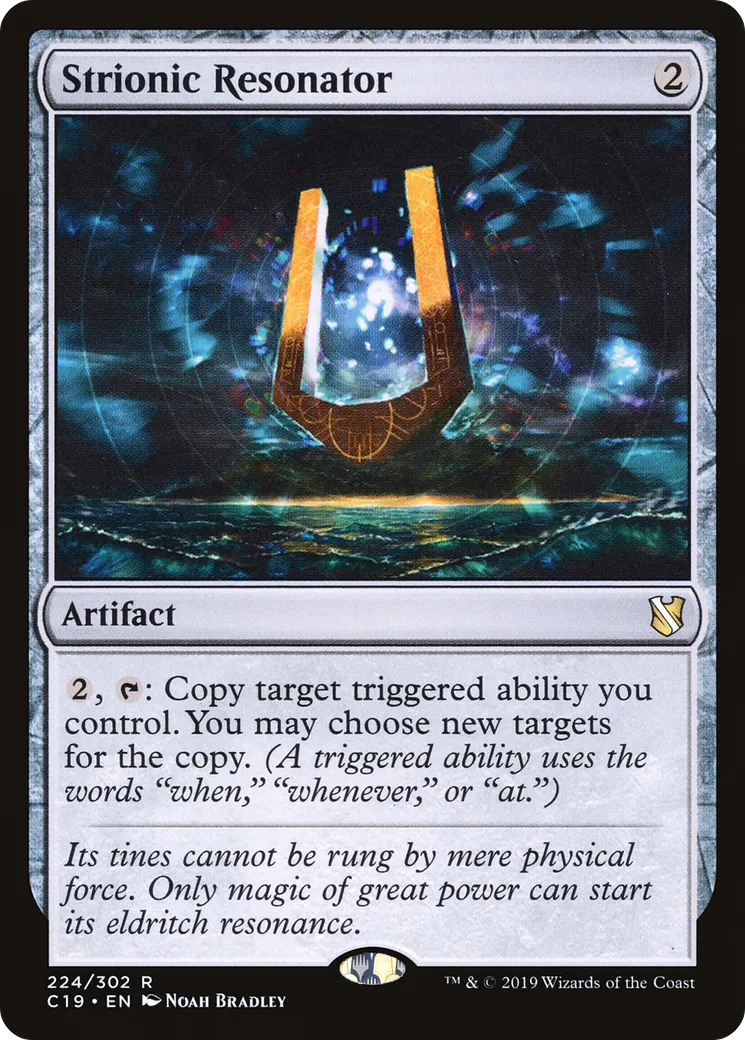 Strionic Resonator from Commander 2019 - Magic: The Gathering