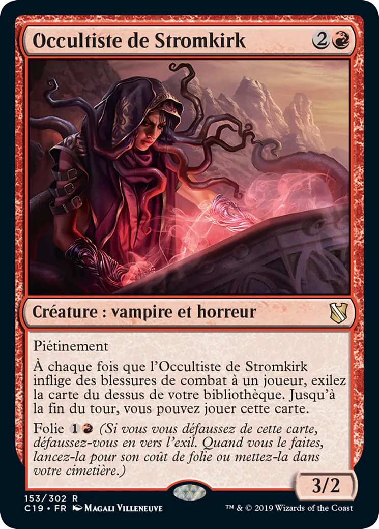 Occultiste de Stromkirk — Commander 2019 — Magic: The Gathering